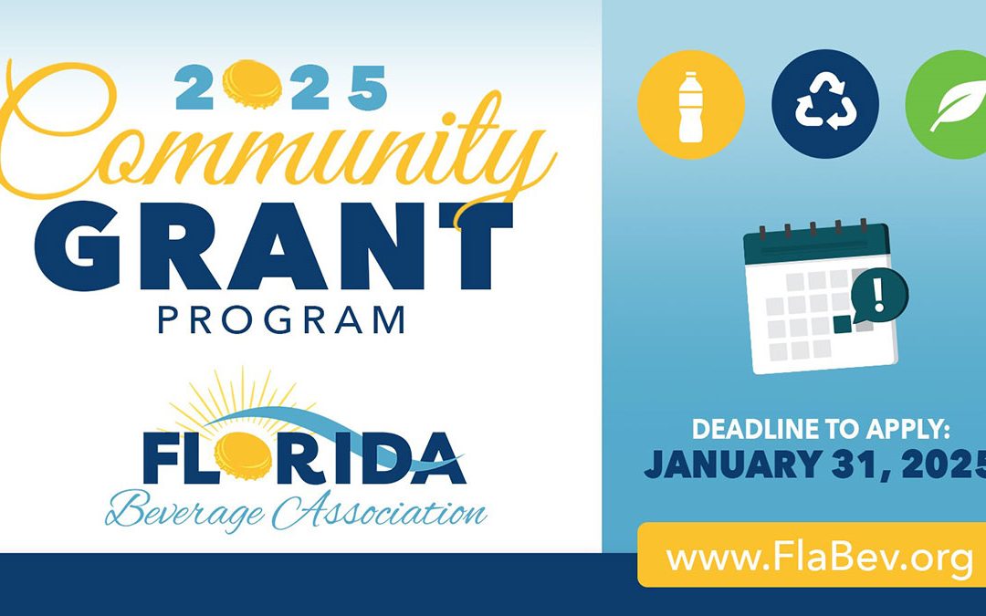Florida Bev. Assoc. Announces Application Period for 2025 Community Grant Program